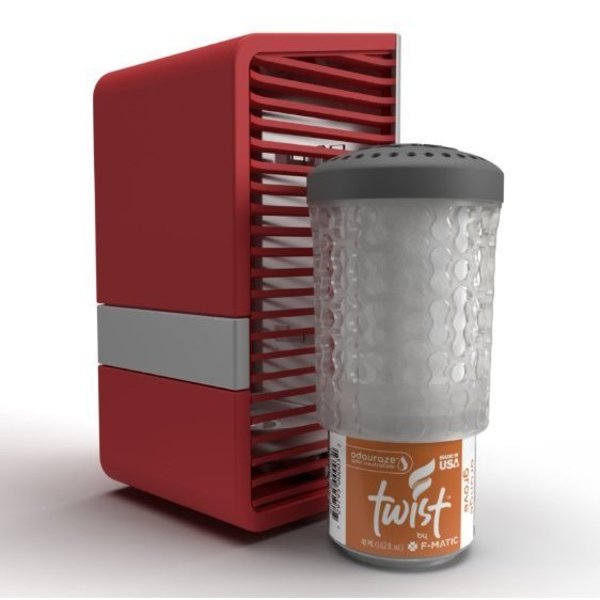 F Matic Twist Mini Dispenser Red Matte Sample SAMPLE-TW100R